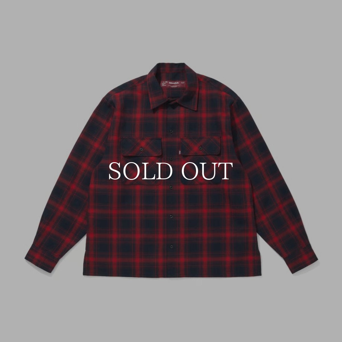 画像3: HideandSeek  Ombre Check L/S Shirt (3)