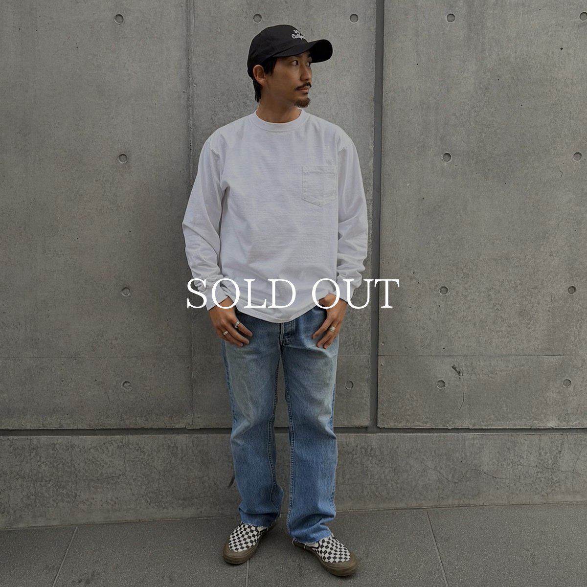 画像8: STANDARD CALIFORNIA  SD Heavyweight Pocket Long Sleeve T Vintage Wash (8)