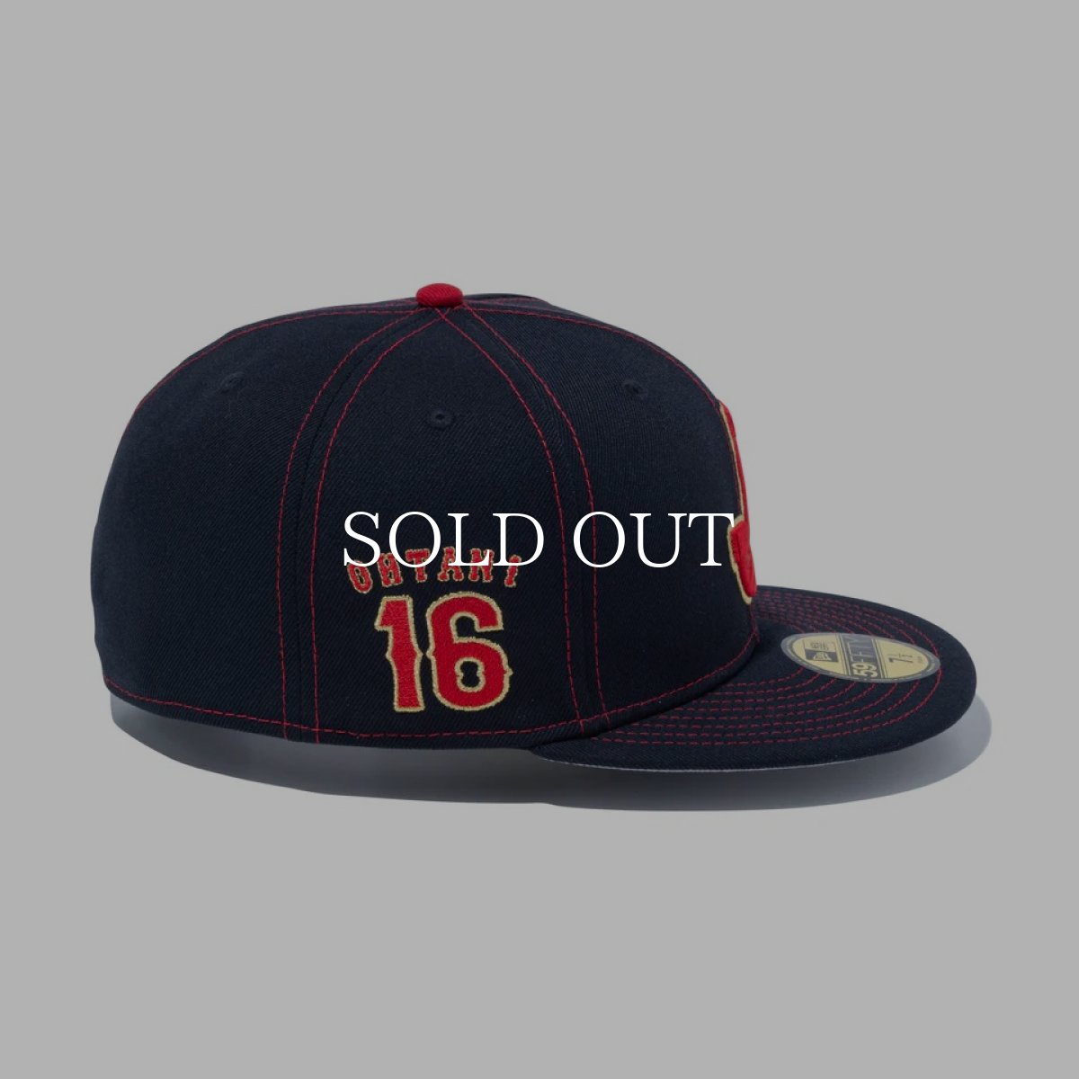 画像3: NEW ERA  59FIFTY 2026 World Baseball Classic Samurai Japan Players OHTANI 16 ネイビー (3)