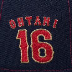 画像5: NEW ERA  59FIFTY 2026 World Baseball Classic Samurai Japan Players OHTANI 16 ネイビー (5)