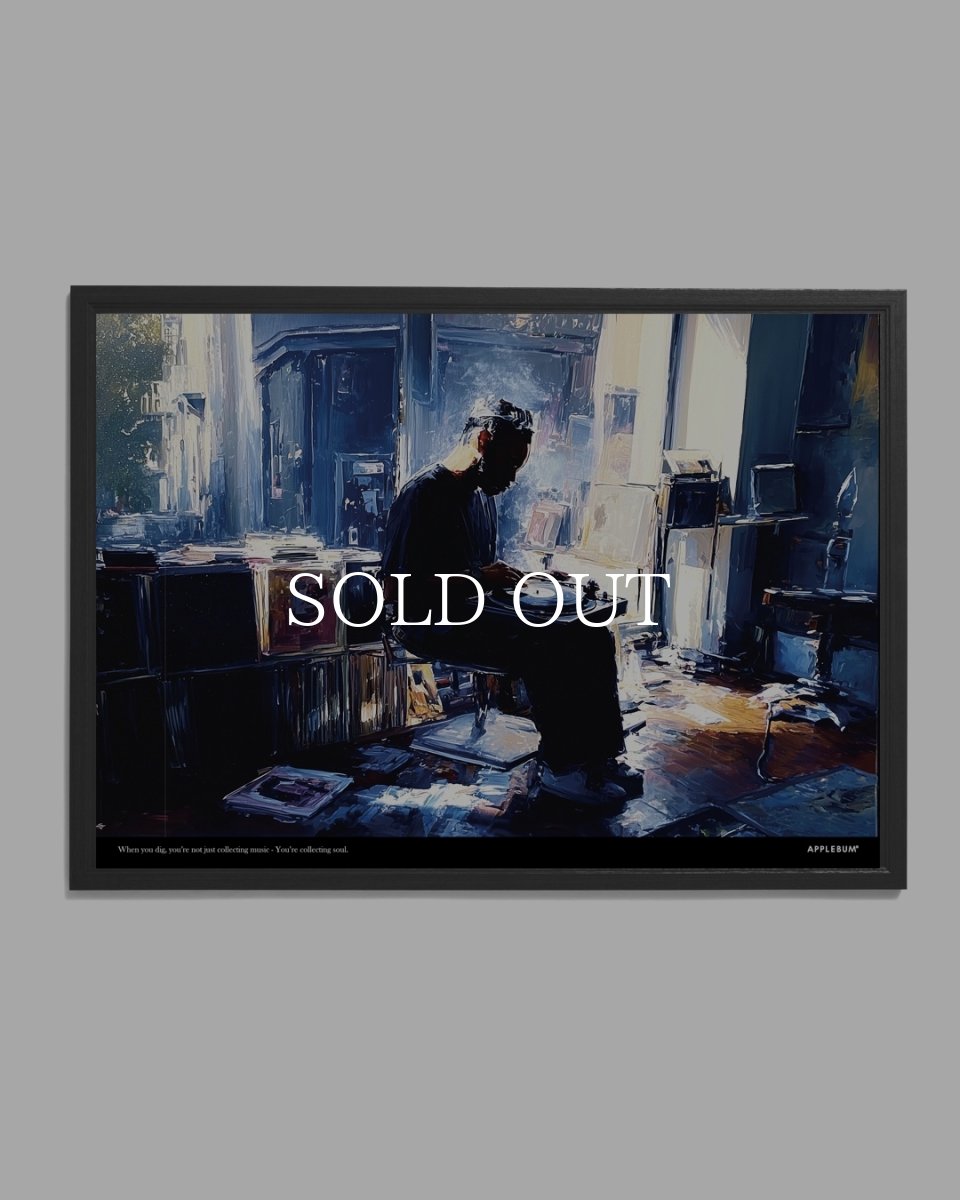 画像1: APPLEBUM  “Drop the Needle” A1 Poster (1)