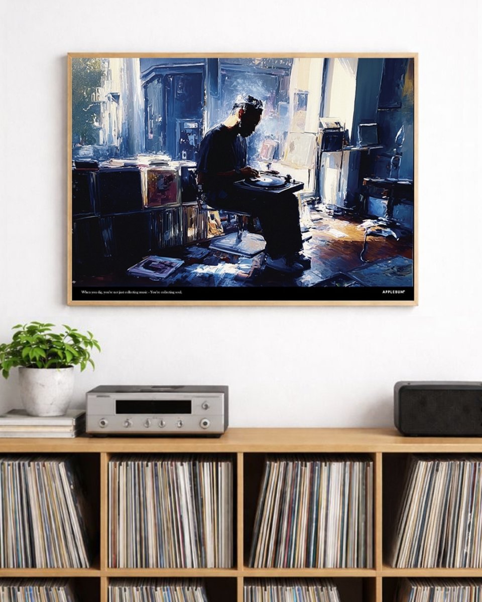 画像5: APPLEBUM  “Drop the Needle” A1 Poster (5)