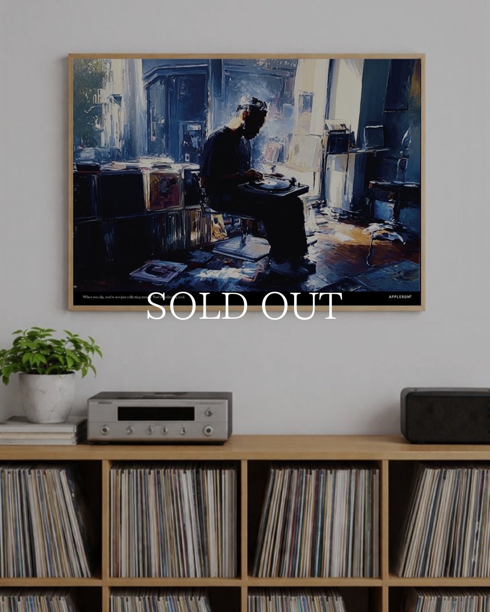 画像5: APPLEBUM  “Drop the Needle” A1 Poster (5)