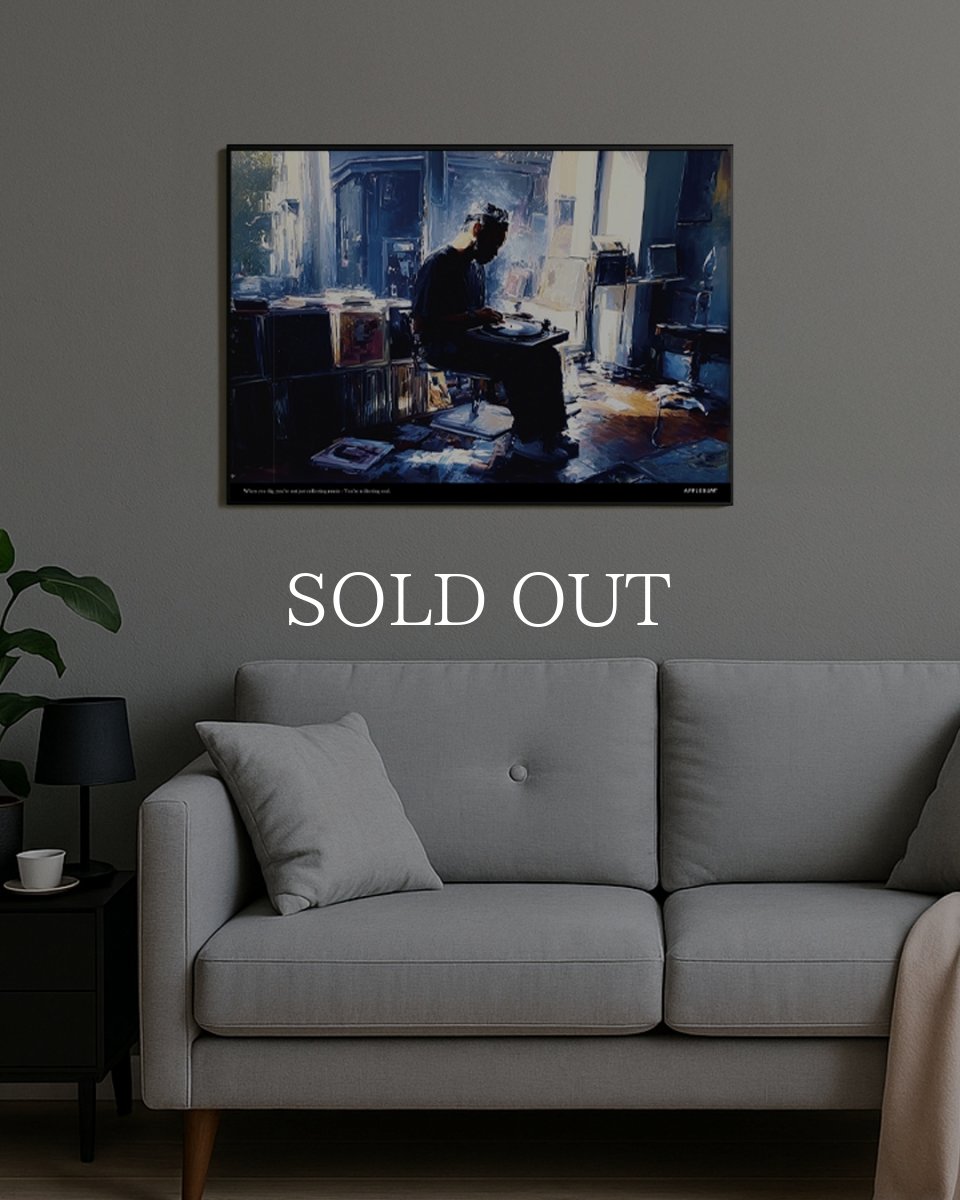 画像4: APPLEBUM  “Drop the Needle” A1 Poster (4)