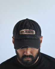 画像2: ANACHRONORM  DISTRESSED PATCH 6PANEL CAP (2)