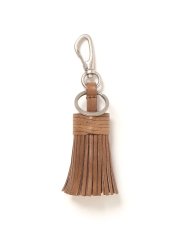 画像1: hobo  TASSEL KEY RING with HORSE LEATHER (1)