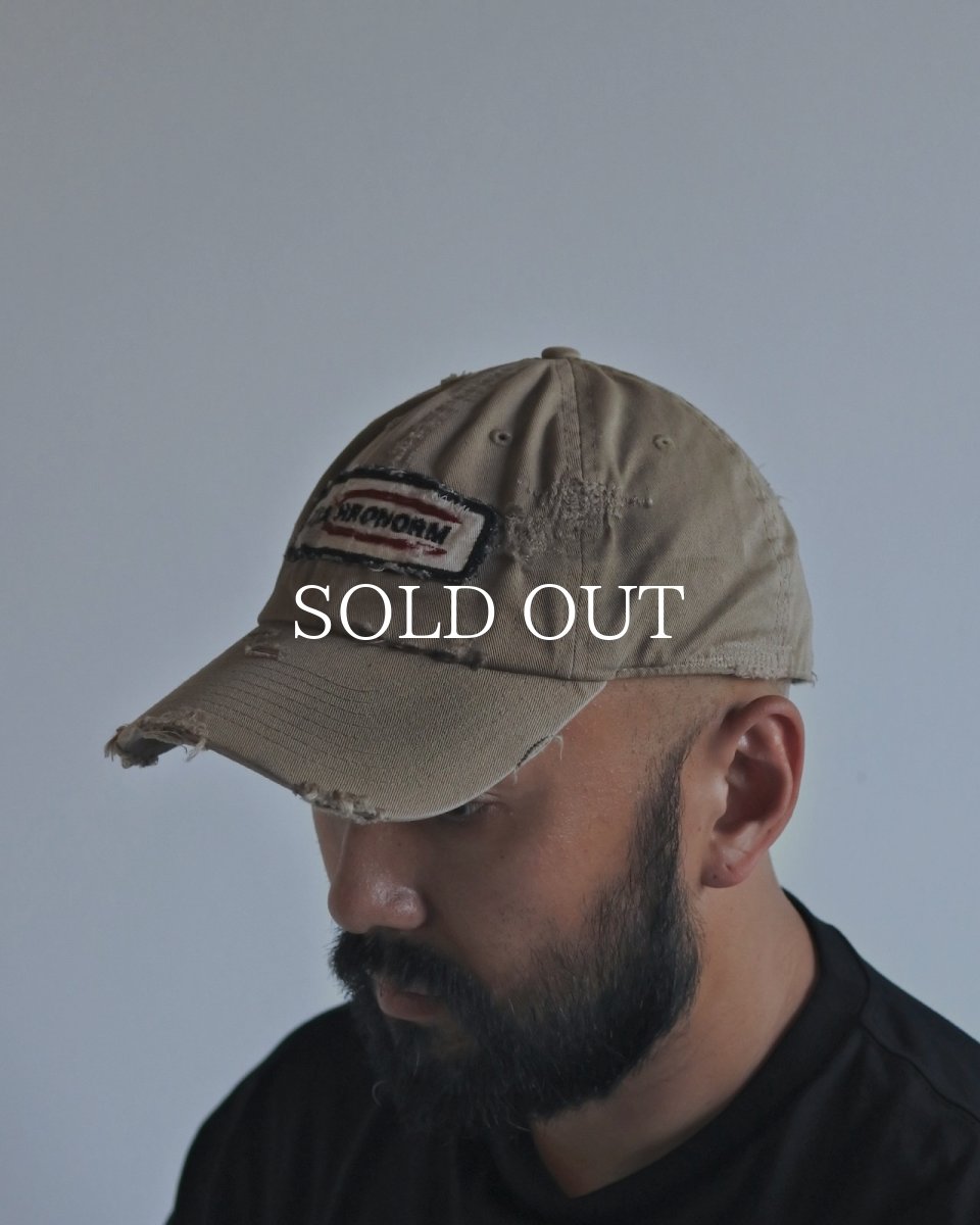 画像11: ANACHRONORM  DISTRESSED PATCH 6PANEL CAP (11)