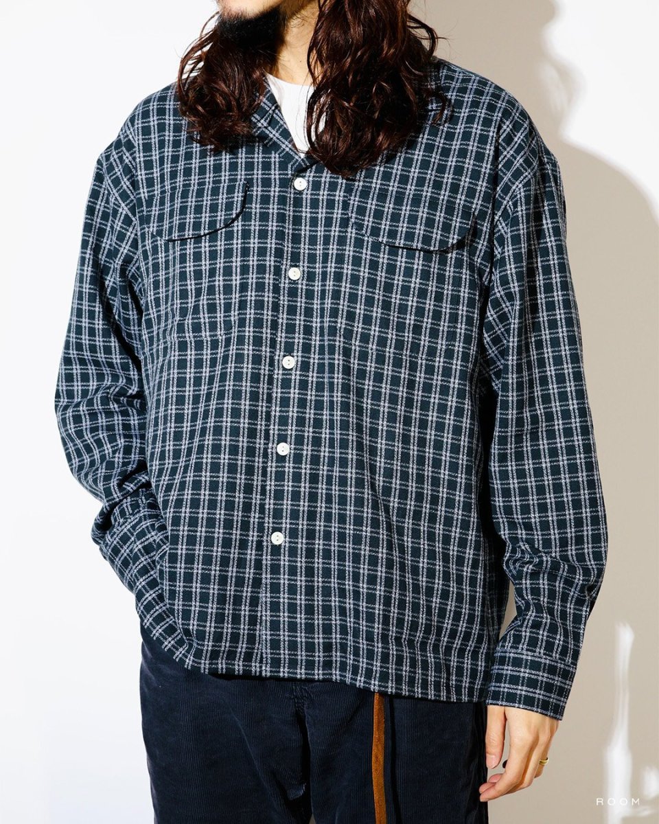 画像3: RADIALL  SHOEBOX - OPEN COLLARED SHIRT L/S (3)