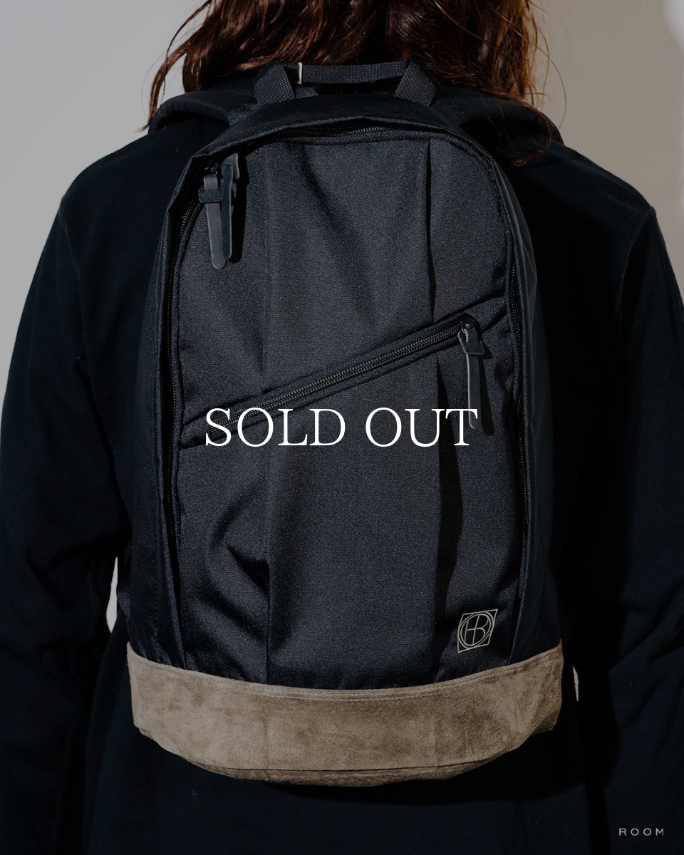 画像2: hobo  DAYPACK 17L POLYESTER OXFORD CORDURA® WITH PIG SUEDE (2)