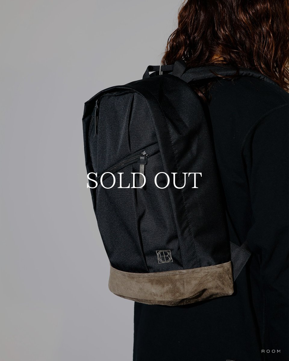 画像3: hobo  DAYPACK 17L POLYESTER OXFORD CORDURA® WITH PIG SUEDE (3)