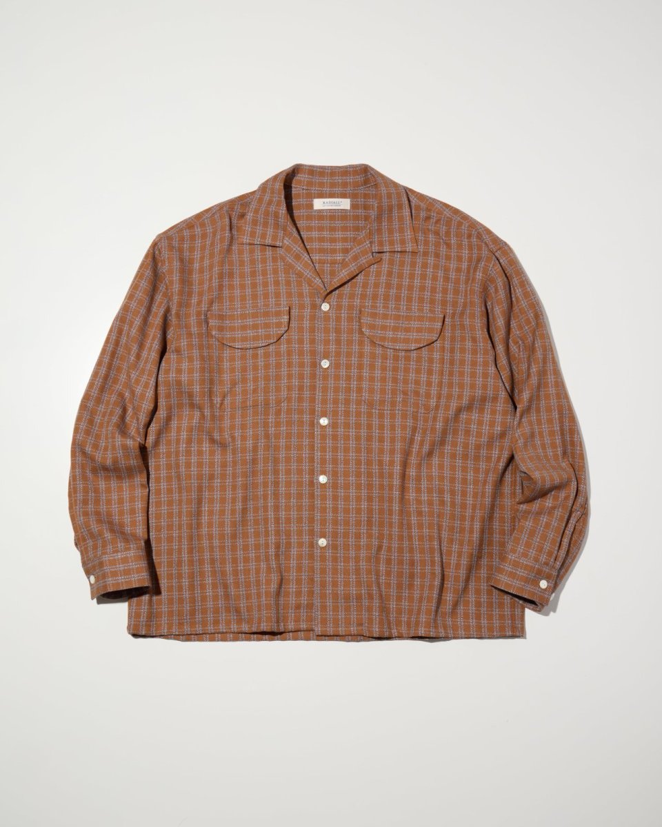 画像8: RADIALL  SHOEBOX - OPEN COLLARED SHIRT L/S (8)