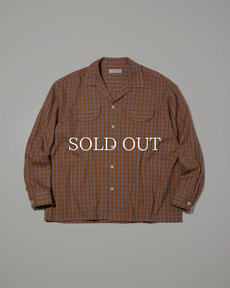 画像8: RADIALL  SHOEBOX - OPEN COLLARED SHIRT L/S (8)