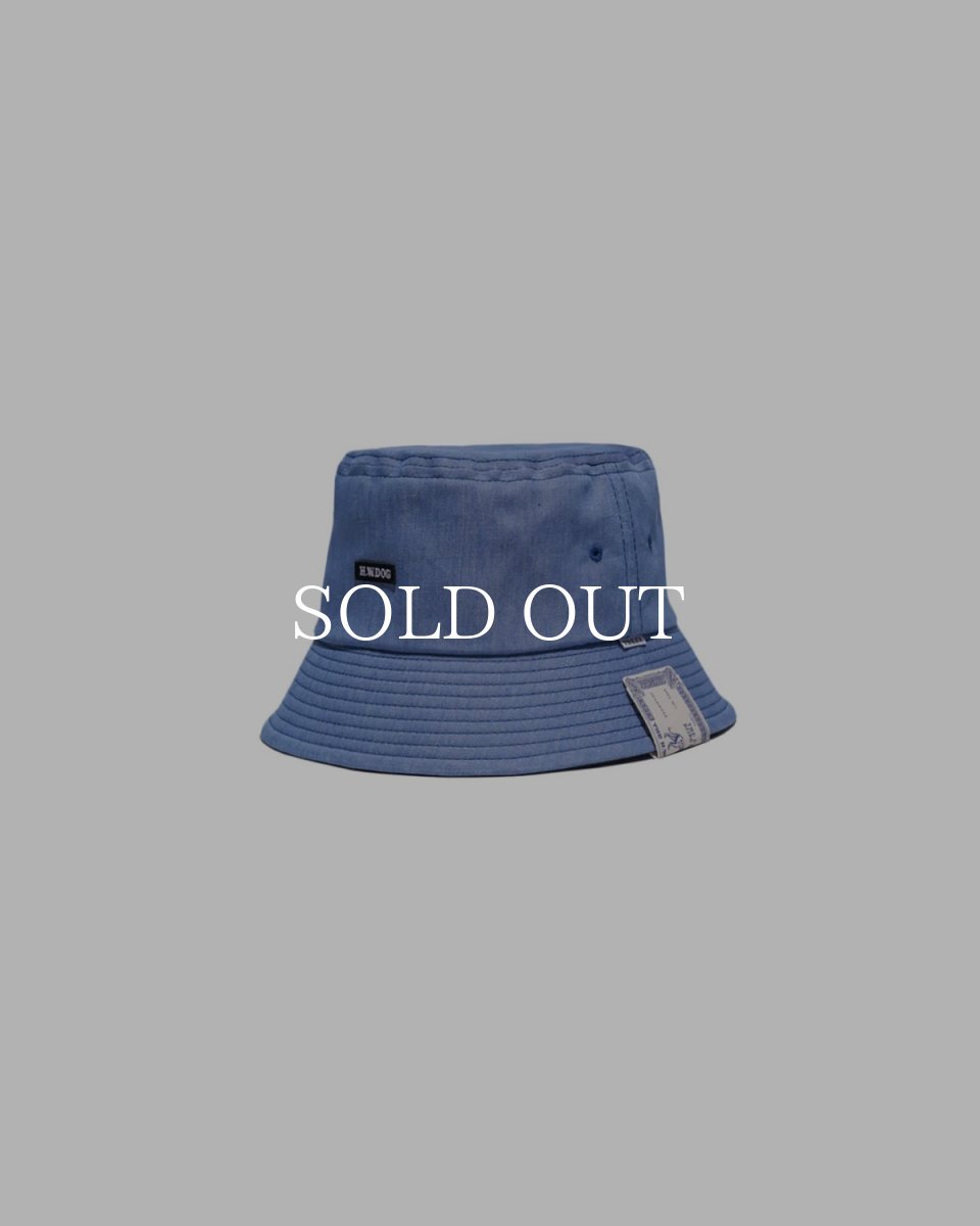 画像12: THE H.W.DOG&CO.  CHAMBRAY TRUCKER  HAT (12)