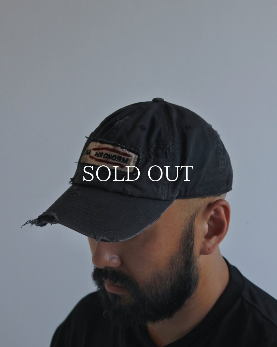 画像3: ANACHRONORM  DISTRESSED PATCH 6PANEL CAP (3)