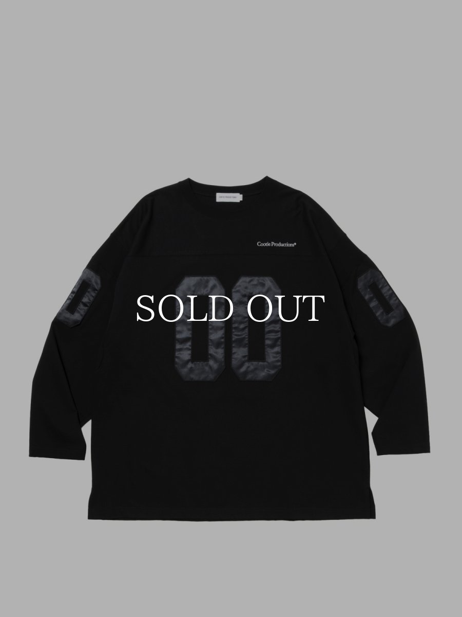 画像1: COOTIE PRODUCTIONS   Plaited Jersey Football L/S Tee (1)