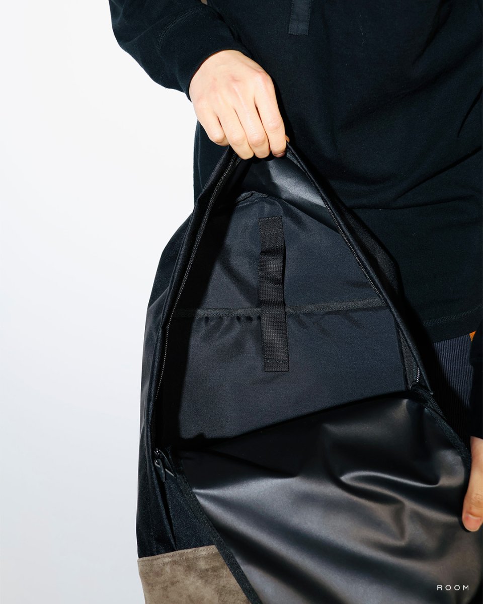 画像6: hobo  DAYPACK 17L POLYESTER OXFORD CORDURA® with PIG SUEDE (6)