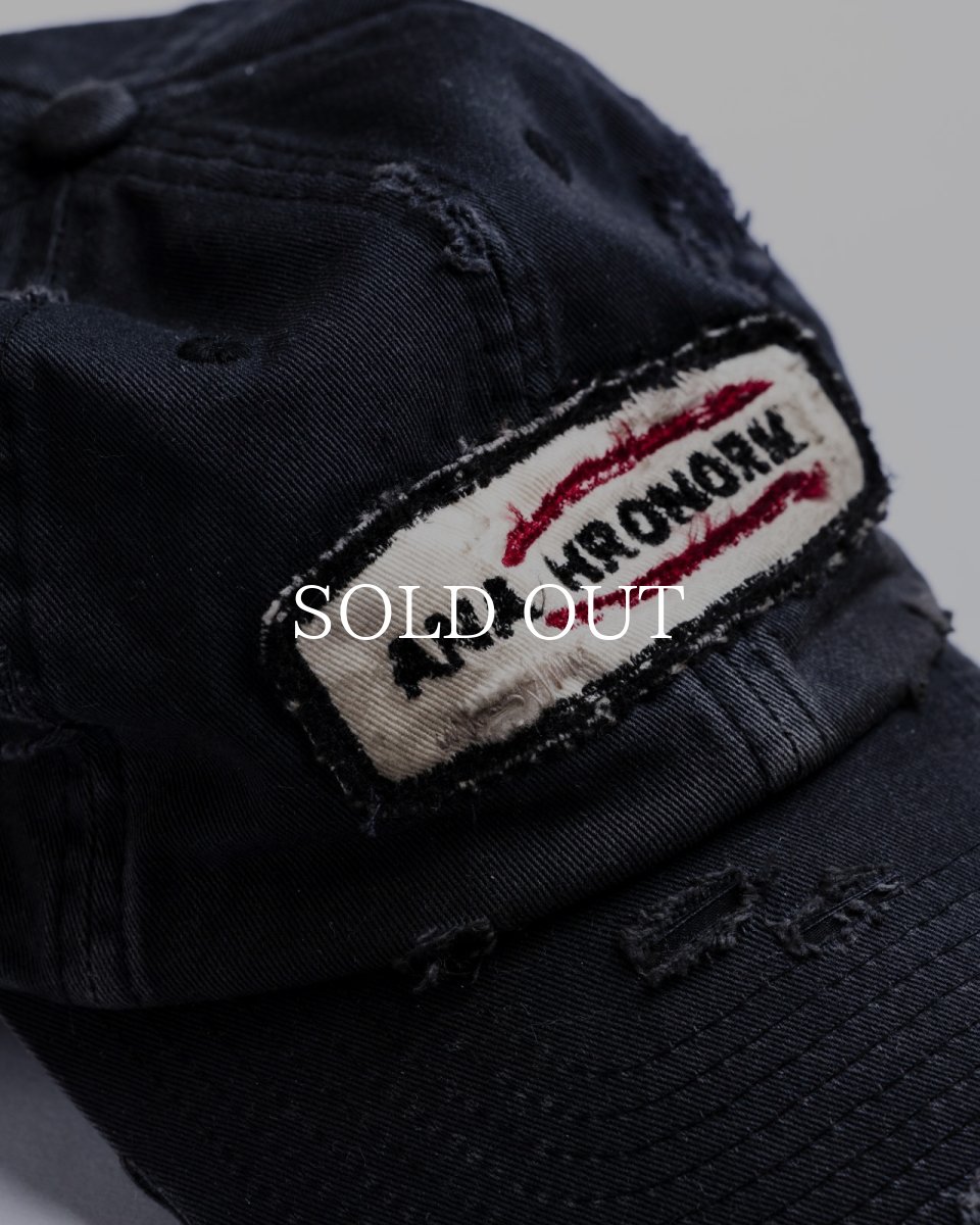 画像4: ANACHRONORM  DISTRESSED PATCH 6PANEL CAP (4)