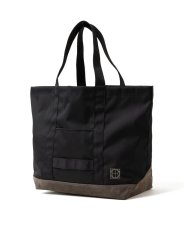 画像1: hobo  TOTE BAG POLYESTER OXFORD CORDURA® with PIG SUEDE (1)