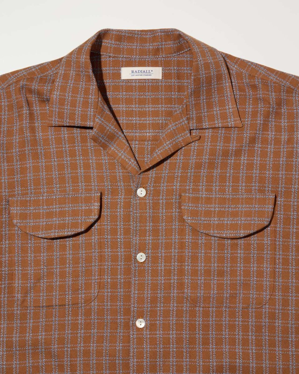 画像10: RADIALL  SHOEBOX - OPEN COLLARED SHIRT L/S (10)