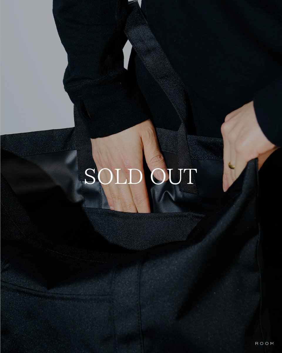 画像5: hobo  TOTE BAG POLYESTER OXFORD CORDURA® with PIG SUEDE (5)