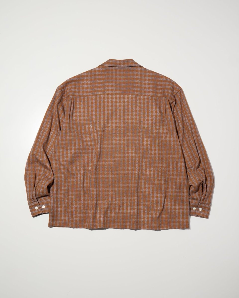 画像9: RADIALL  SHOEBOX - OPEN COLLARED SHIRT L/S (9)