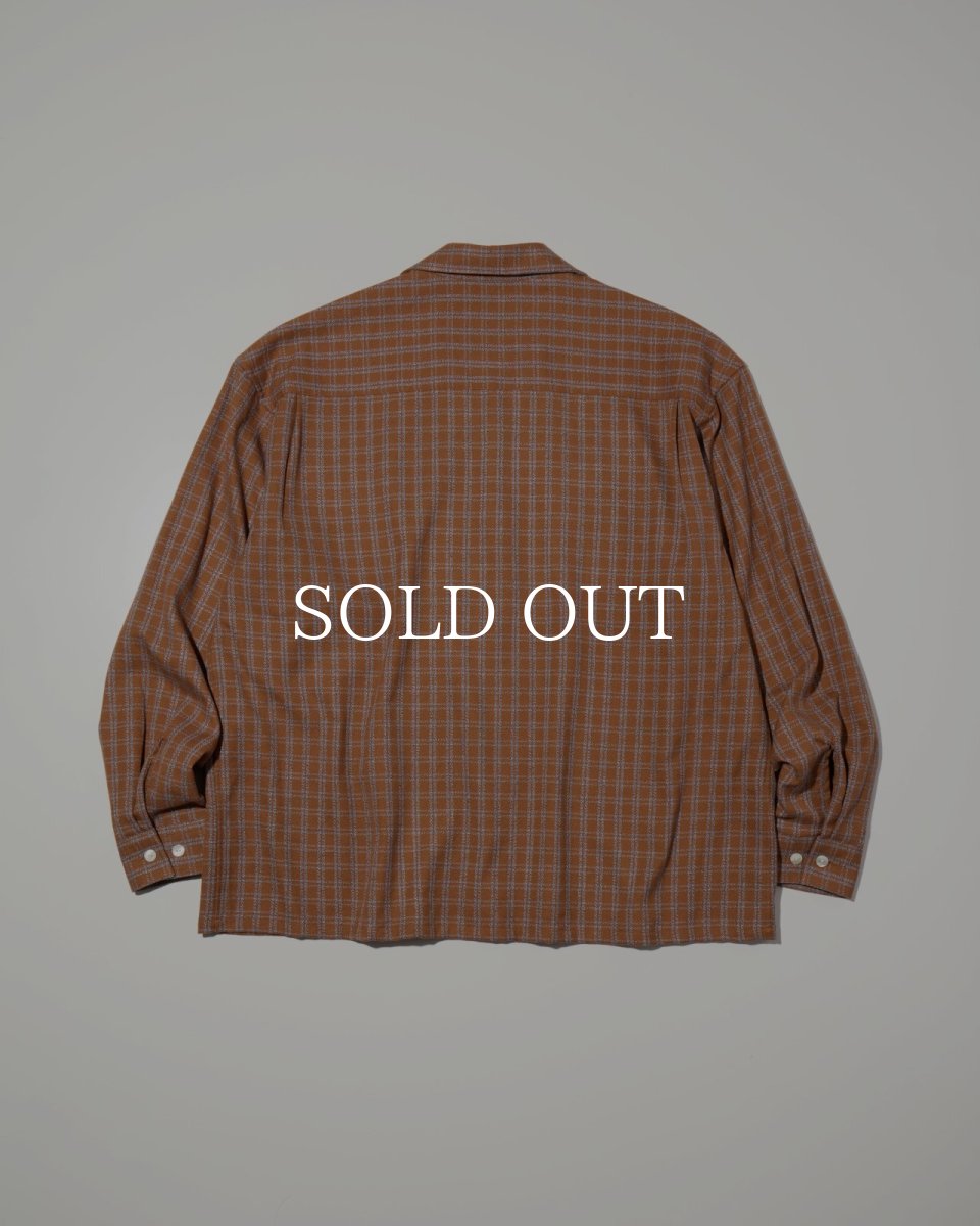 画像9: RADIALL  SHOEBOX - OPEN COLLARED SHIRT L/S (9)