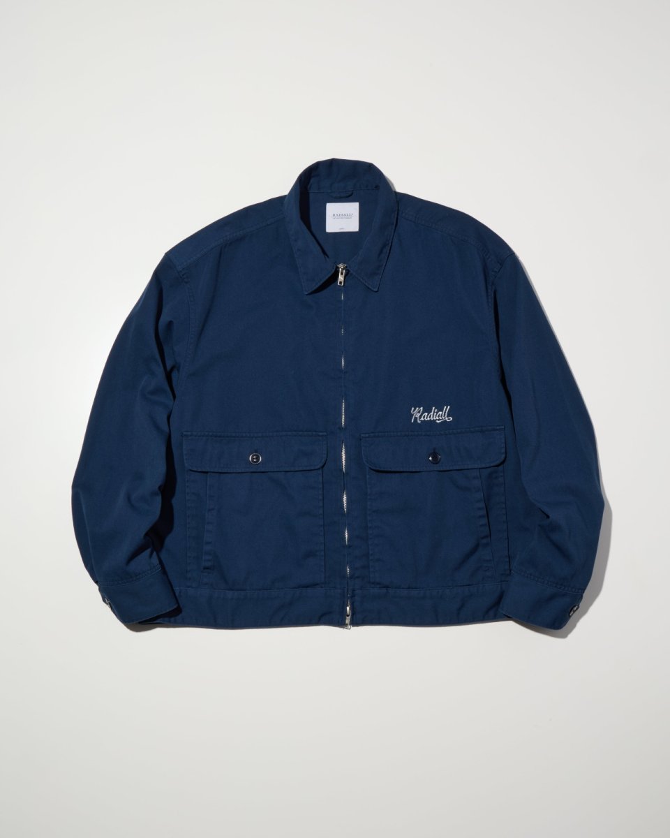 画像1: RADIALL  MOTIVE - ZIP UP JACKET (1)