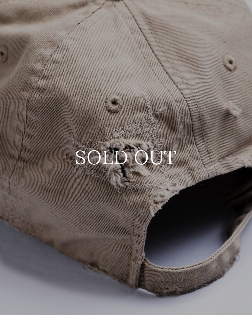 画像15: ANACHRONORM  DISTRESSED PATCH 6PANEL CAP (15)