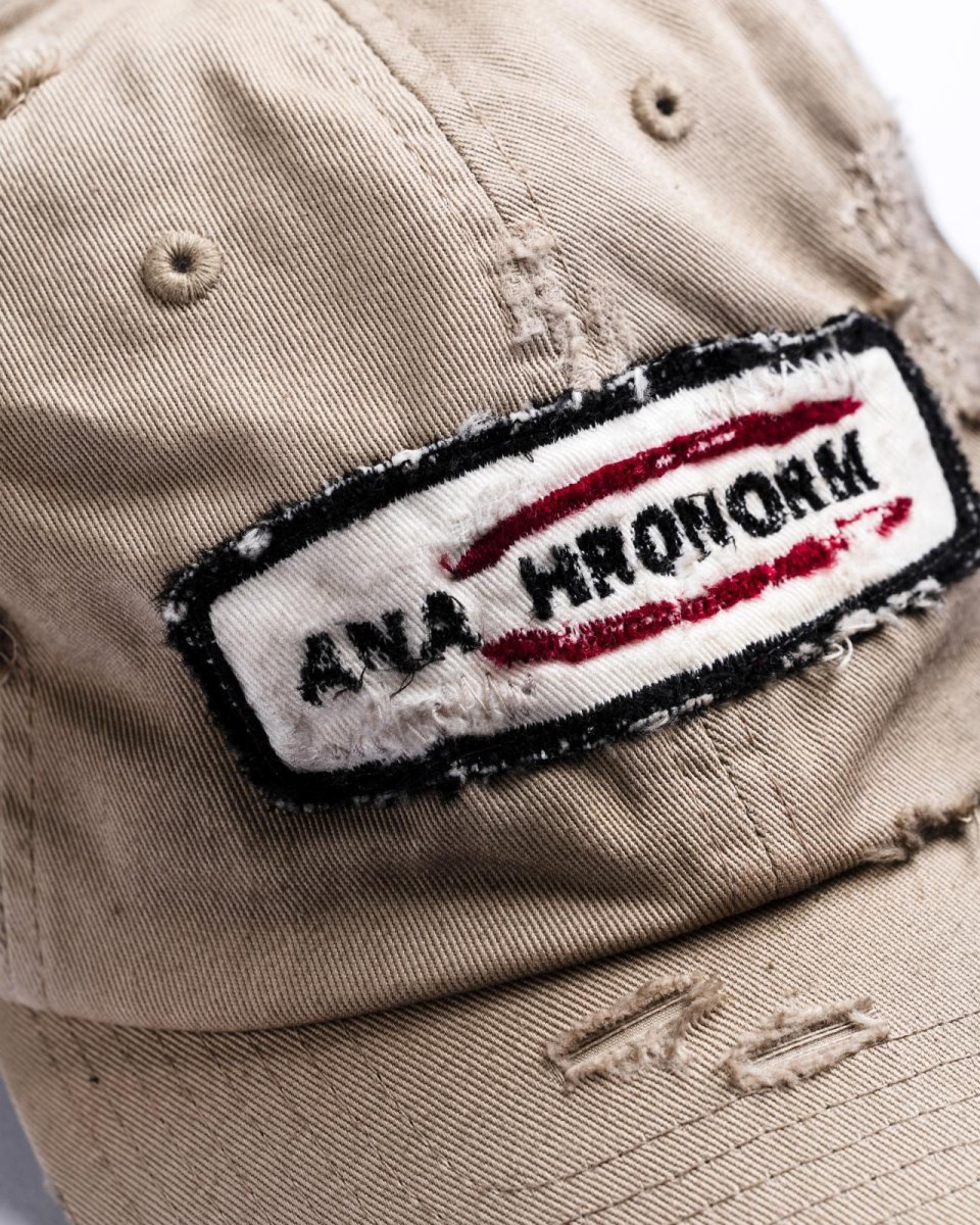 画像12: ANACHRONORM  DISTRESSED PATCH 6PANEL CAP (12)