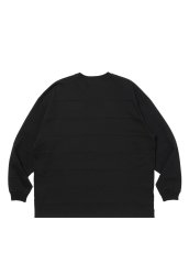 画像2: COOTIE   Plaited Jersey Paneling Border L/S Tee (2)