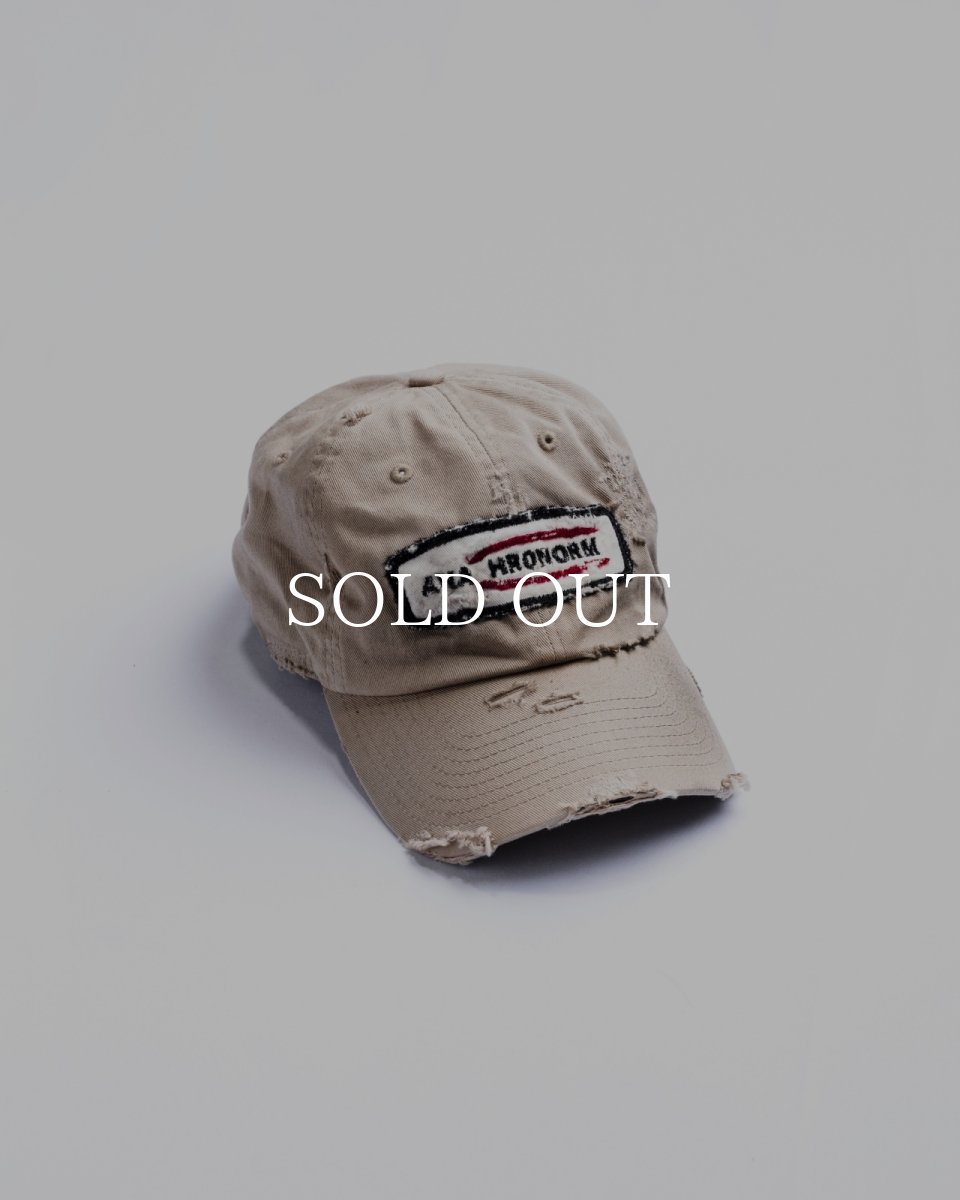 画像9: ANACHRONORM  DISTRESSED PATCH 6PANEL CAP (9)