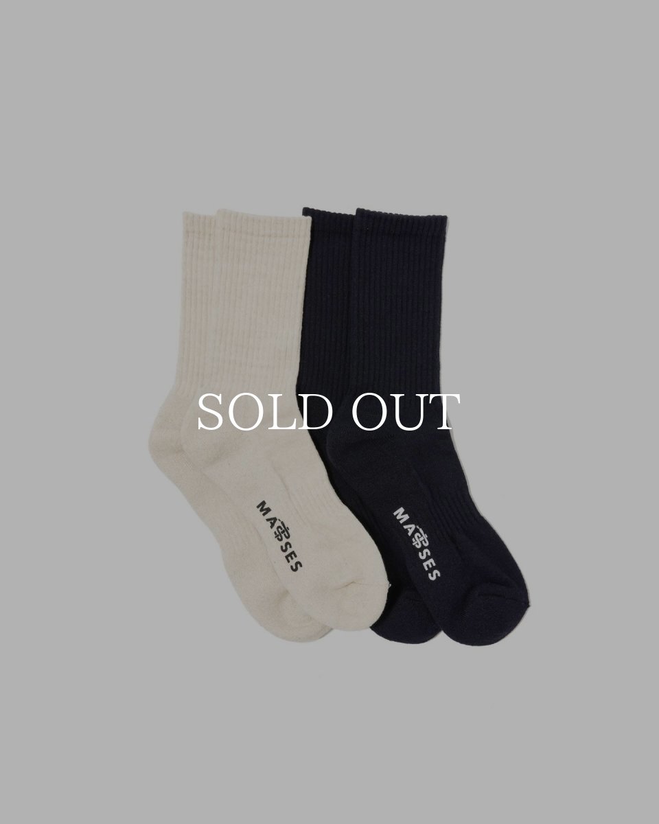 画像2: MASSES  SOCKS 2PACK (2)