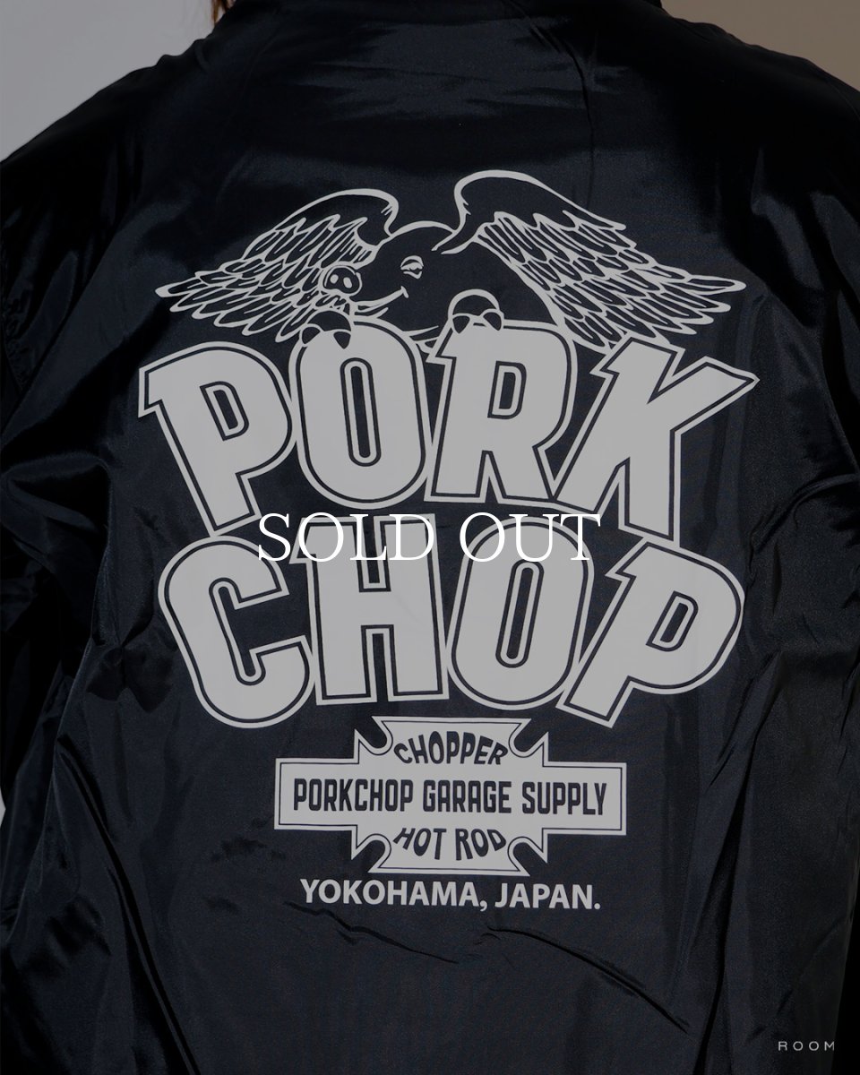 画像12: PORKCHOP GARAGE SUPPLY  WP BIG LOGO COACH JKT (12)