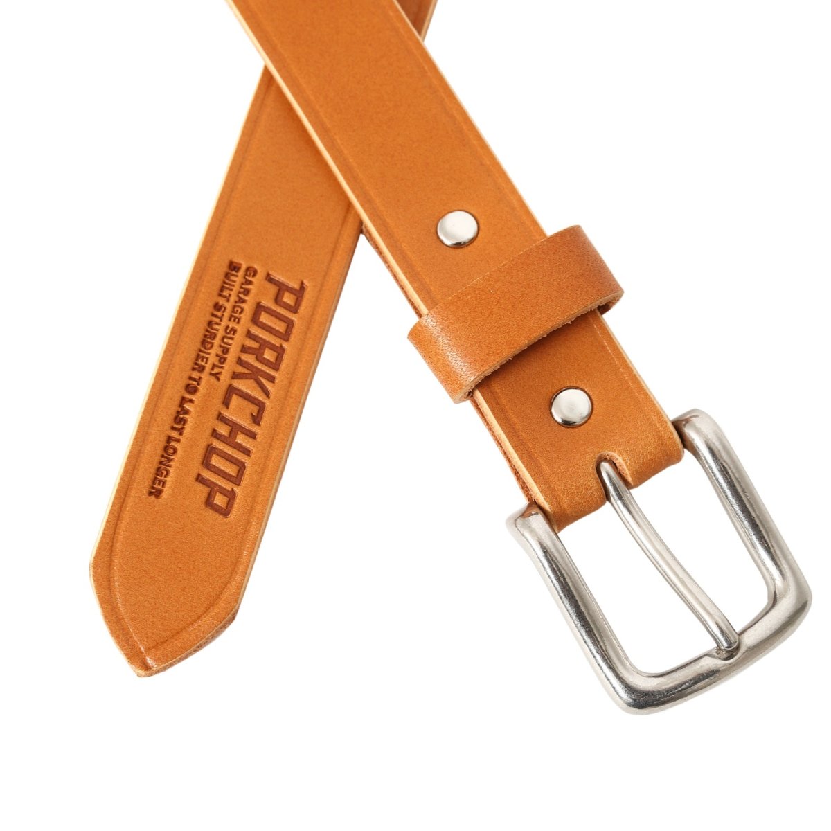 画像12: PORKCHOP GARAGE SUPPLY  LEATHER BELT (12)