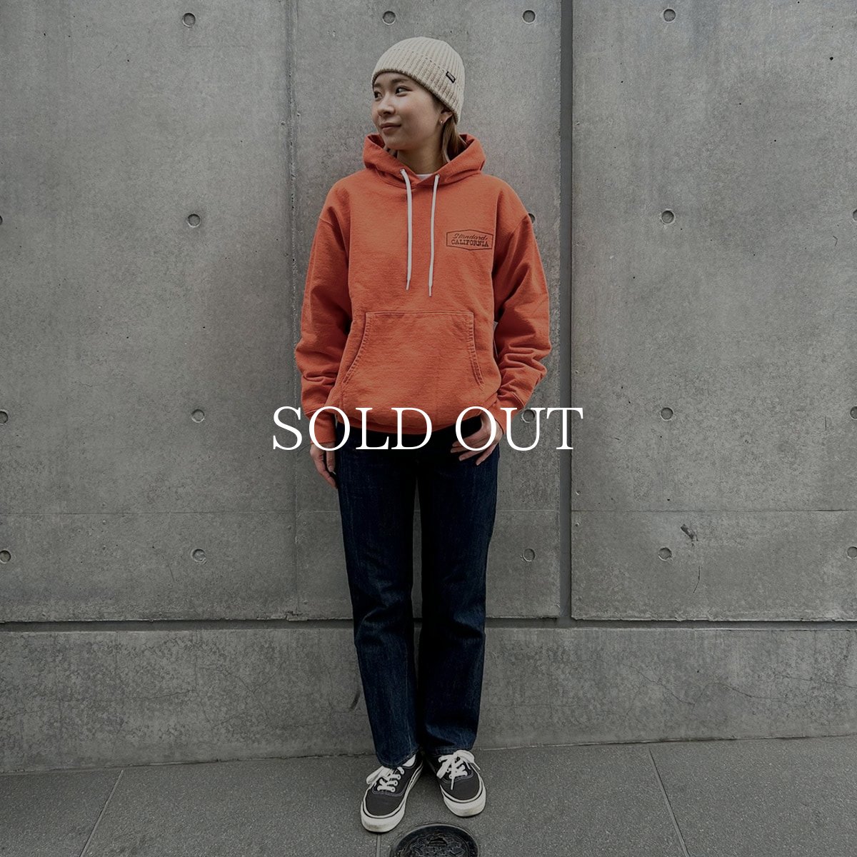 画像10: STANDARD CALIFORNIA  SD US Cotton Stadium Logo Hood Sweat (10)