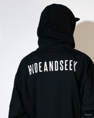 画像7: HideandSeek  Logo Zip Hooded Sweat Shirt (7)