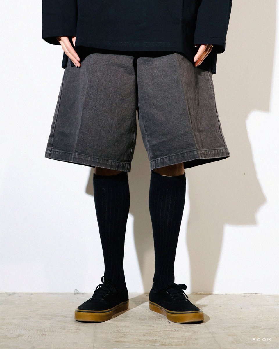 画像4: COOTIE   Color Denim Easy Short Trousers (4)