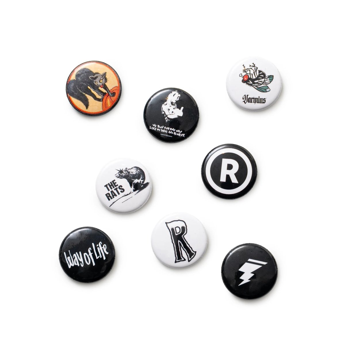 画像2: RATS  BUTTON PACK (2)
