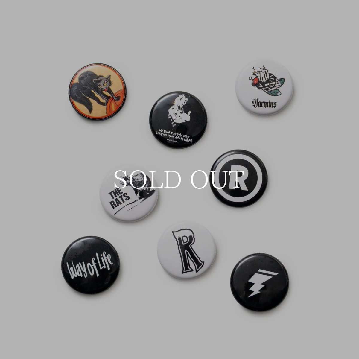 画像2: RATS  BUTTON PACK (2)