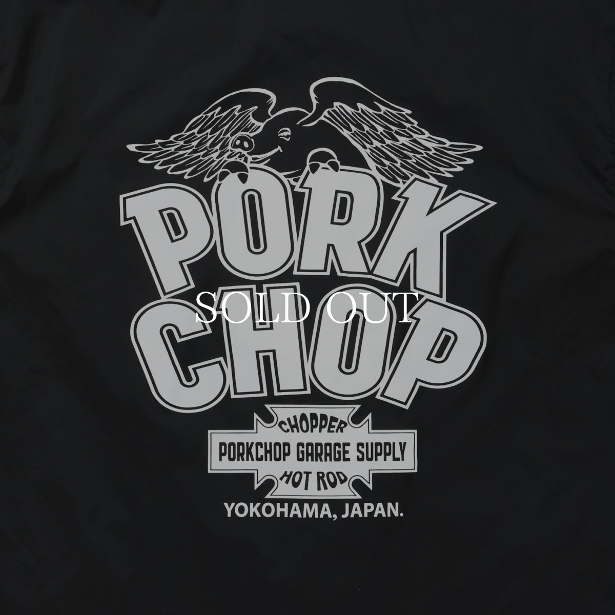 画像7: PORKCHOP GARAGE SUPPLY  WP BIG LOGO COACH JKT (7)