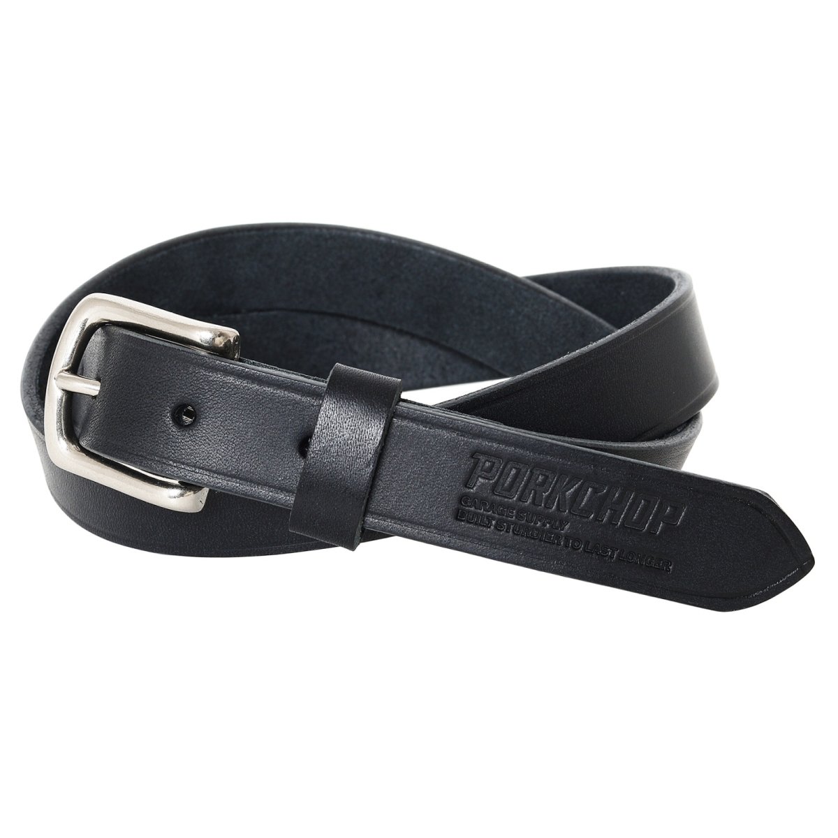画像1: PORKCHOP GARAGE SUPPLY  LEATHER BELT (1)