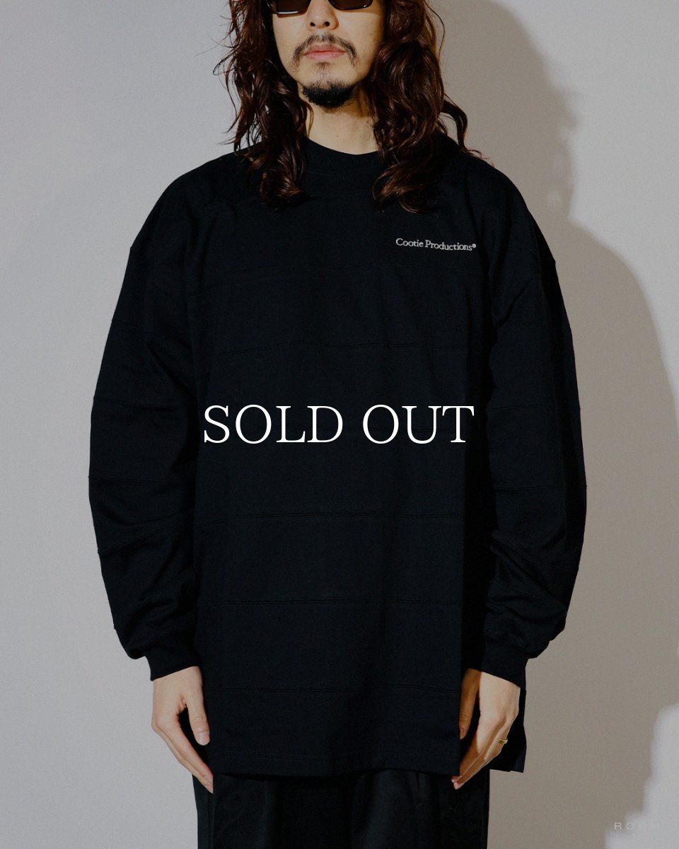 画像4: COOTIE PRODUCTIONS   Plaited Jersey Paneling Border L/S Tee (4)