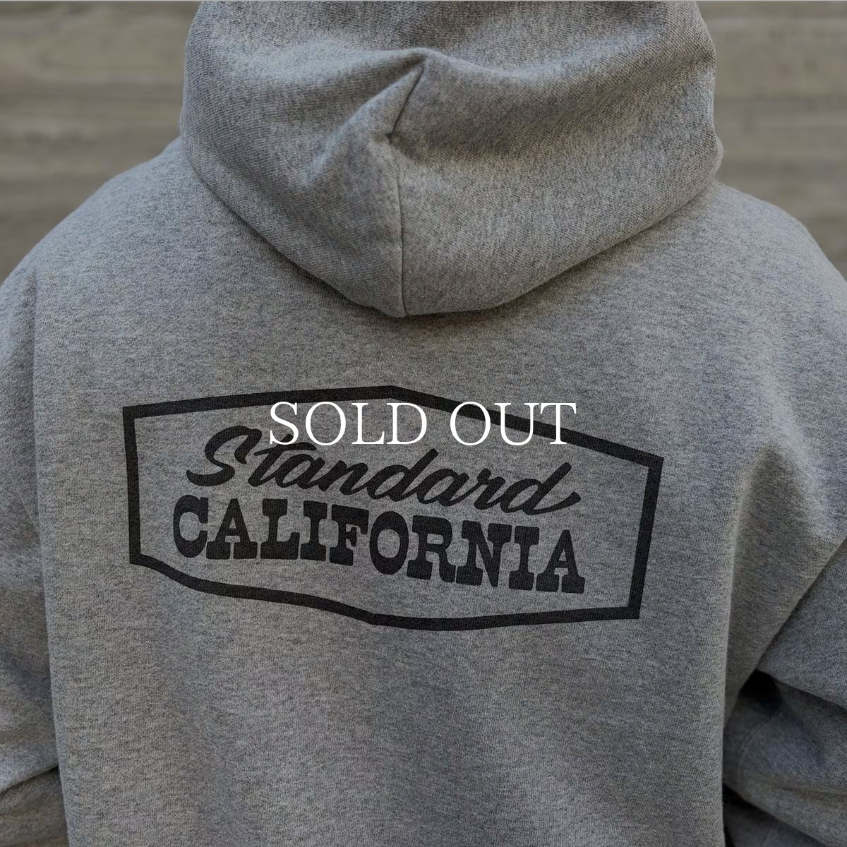 画像6: STANDARD CALIFORNIA  SD US Cotton Stadium Logo Hood Sweat (6)