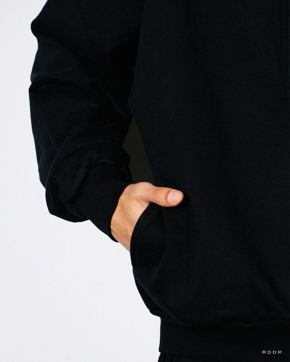 画像5: HideandSeek  Logo Zip Hooded Sweat Shirt (5)