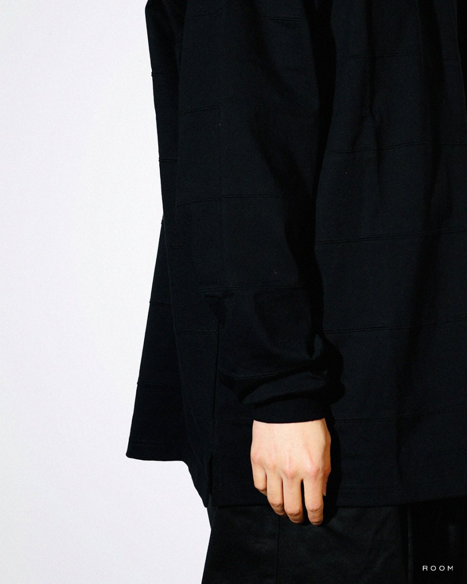 画像5: COOTIE   Plaited Jersey Paneling Border L/S Tee (5)