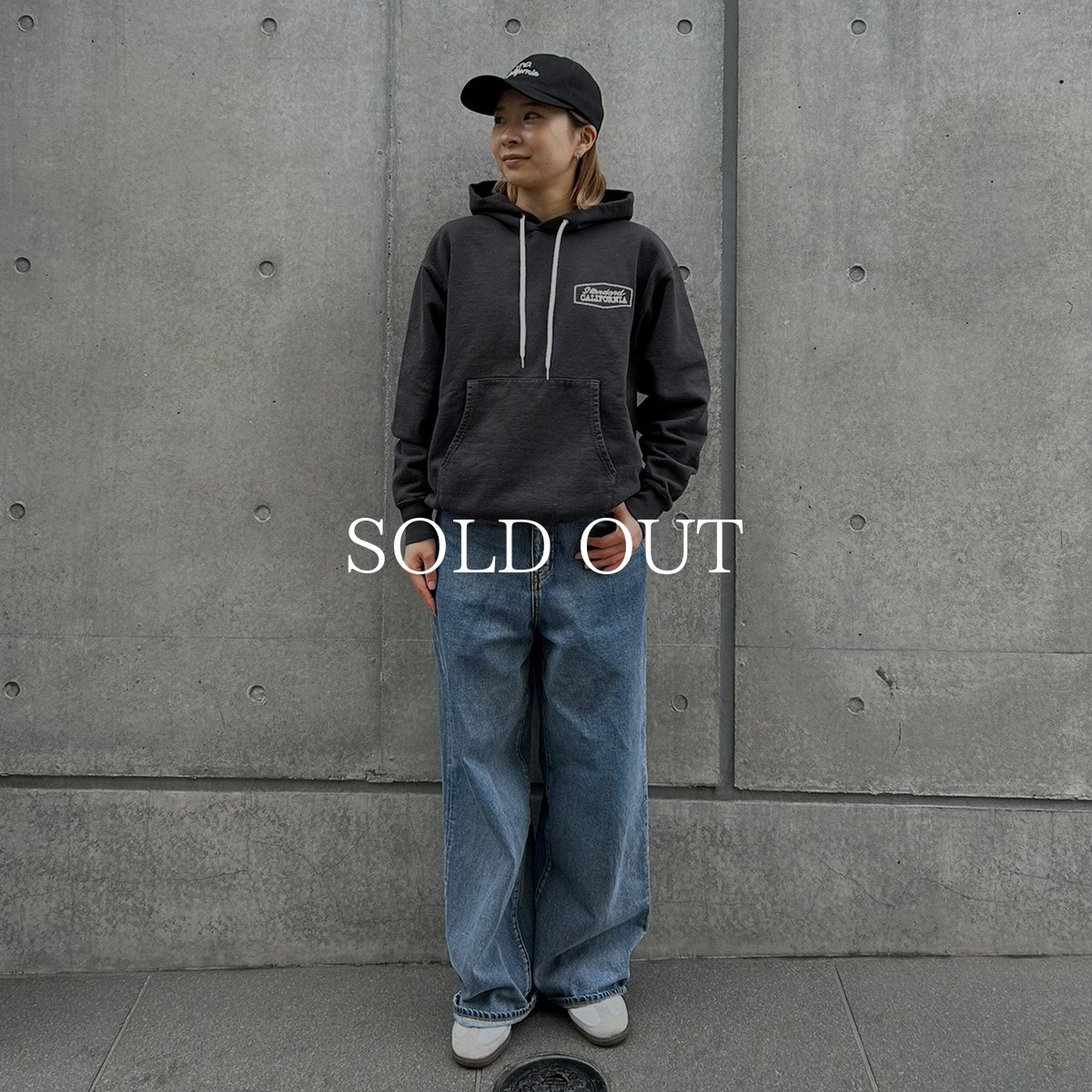 画像3: STANDARD CALIFORNIA  SD US Cotton Stadium Logo Hood Sweat (3)