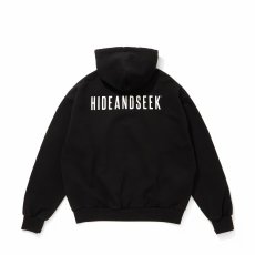 画像2: HideandSeek  Logo Zip Hooded Sweat Shirt (2)