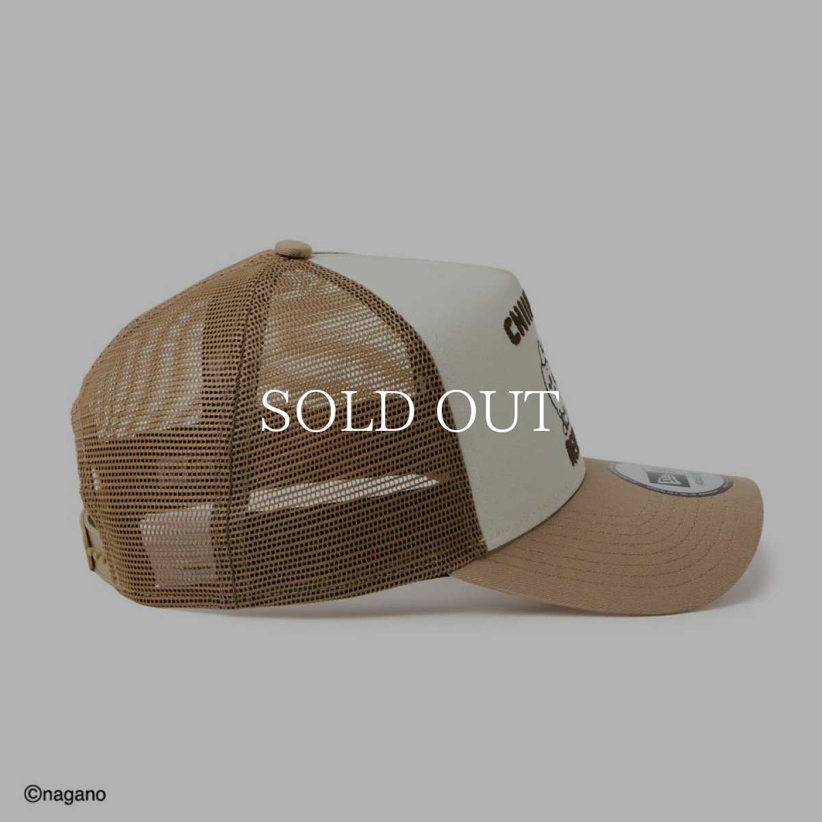 画像5: NEW ERA   9FORTY A-Frame トラッカー ちいかわ / ハチワレ・うさぎ カーキ (5)