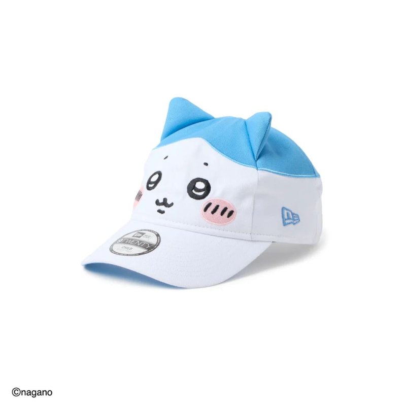 キッズ Child 9TWENTY ちいかわ/ホワイト ハチワレ/ブルー　セット NEW ERA キッズ Child 9TWENTY ちいかわ / ハチワレ ホワイト