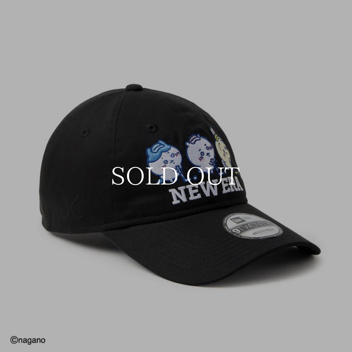 画像4: NEW ERA  9TWENTY ロングバイザー ちいかわ / ちいかわ・ハチワレ・うさぎ ブラック | ゴルフ (4)